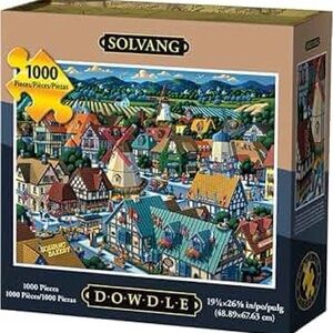 Dowdle Solvang 1000 Piece Puzzle - Multicolor
